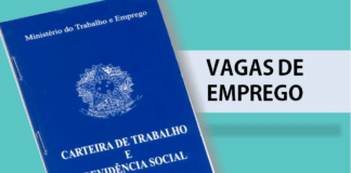 Confira as vagas de emprego disponíveis no Sine Lafaiete: 31/07/19