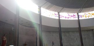 Basílica do Sagrado Coração de Jesus revela um dos desenhos do mosaico que será instalado no altar