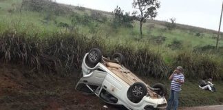 Óleo na BR-040 deixa pista escorregadia e provoca acidentes