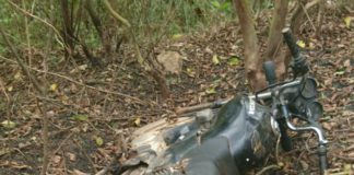 Esposa confessa que marido furtou motocicleta e indica local onde veículo estava escondido