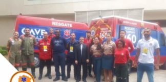 Bombeiros Civis de Lafaiete participam do 1º Simpósio Internacional