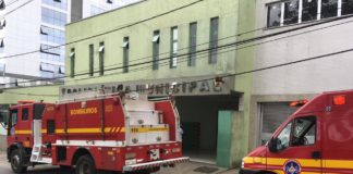 Curto-circuito causa principio de incêndio na Policlínica de Lafaiete