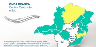 Macrorregião Centro retorna à onda branca do plano “Minas Consciente” e Lafaiete poderá não avançar na reabertura do comércio