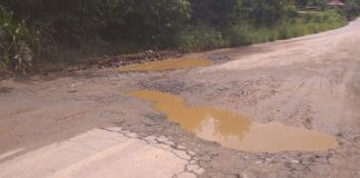 MG-275 entre Carandaí e Capela Nova pede socorro