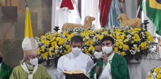 Padre Edir toma posse como novo pároco da Paróquia do Bom Pastor em Lafaiete
