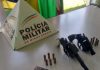 PM prende menores que assaltaram estabelecimento comercial em Lafaiete