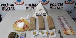 PM frustra entrega de drogas e prende dupla suspeita de envolvimento com o tráfico