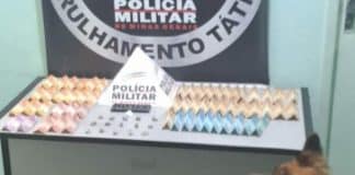 Suspeito de tráfico é preso com mais de R$ 2 mil e PM apreende drogas