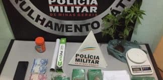 Casal é preso por suspeita de tráfico em Lafaiete