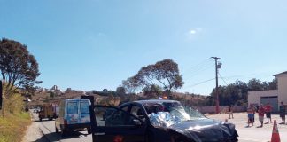 Acidente mata ciclista e deixa três crianças feridas