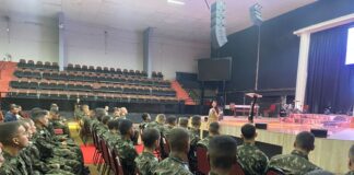 Tiro de Guerra de Lafaiete participa de palestra sobre preservação da vida e saúde mental