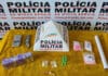 Suspeito de tráfico tenta fugir, mas é contido pela PM