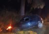 Mulher é resgatada após acidente na BR-040 em Lafaiete