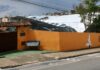 Chuva provoca queda do telhado de quadra em escola de Lafaiete