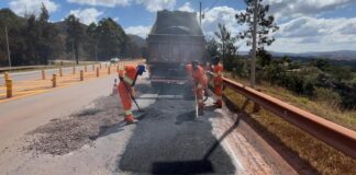 EPR Via Mineira realiza serviços de manutenção na BR-040 entre a noite de sexta e domingo