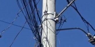 Empresas e Cemig poderão ser multadas em Congonhas por cabos inutilizados ou desorganizados nos postes