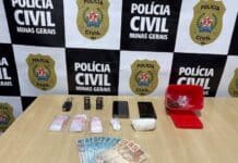 Polícia Civil realiza operação de combate ao tráfico de drogas em Lafaiete