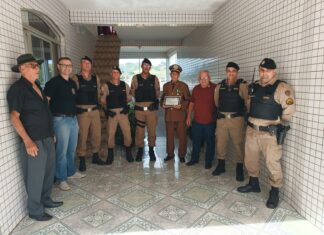 Cabo Teixeira recebe homenagem emocionante da Polícia Militar aos 90 anos