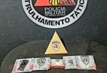Polícia Militar prende jovem por tráfico de drogas no bairro Santa Efigênia em Lafaiete