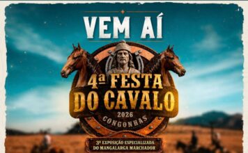 Congonhas recebe a 4ª Festa do Cavalo com shows, rodeio e exposição Mangalarga Marchador