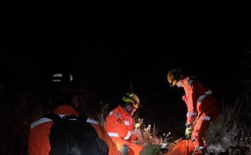 Bombeiros resgatam homem perdido na Serra do Lenheiro