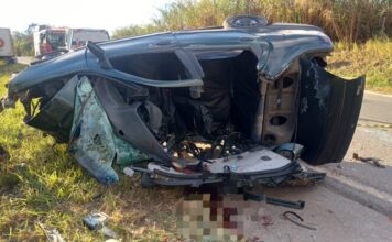 Acidente na BR-265 deixa duas vítimas fatais e criança ferida em estado grave