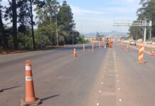 EPR Via Mineira inicia instalação de barreira rígida em Congonhas e avança na preparação para a duplicação da BR-040