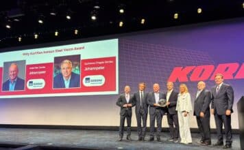 Gerdau é homenageada em premiação global da indústria do aço por sua história centenária