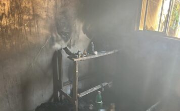 Homem morre durante incêndio em residência
