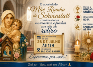Apostolado Mãe Rainha de Schoenstatt realizará retiro em Lafaiete