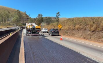 EPR Via Mineira concentra obras noturnas e avança com serviços preparatórios para a duplicação da BR-040 em Congonhas