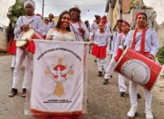 Guarda de Congo do Divino Espírito Santo em Lafaiete celebrará Nossa Senhora do Rosário
