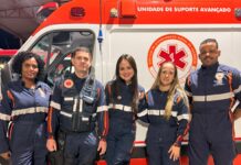 Idosa de 75 anos em parada cardiorrespiratória é socorrida pela equipe do Samu em Lafaiete