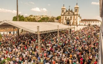 Fé, esporte e gastronomia movimentam cidades às margens da BR-040 neste fim de semana