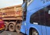 Acidente na BR-040: Passageiro que estava preso no segundo andar do ônibus é resgatado pelos bombeiros