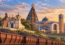 Congonhas contribuiu para construção do Santuário Nacional de Aparecida-SP