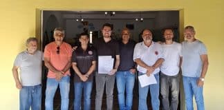 Representantes de lojas maçônicas conhecem de perto o trabalho realizado pelo projeto AABB Comunidade em Lafaiete